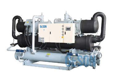 double compressor water screw chillers