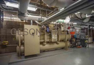 water cooled chiller plant