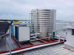 Application of air energy heat pump in the field of commercial hot water