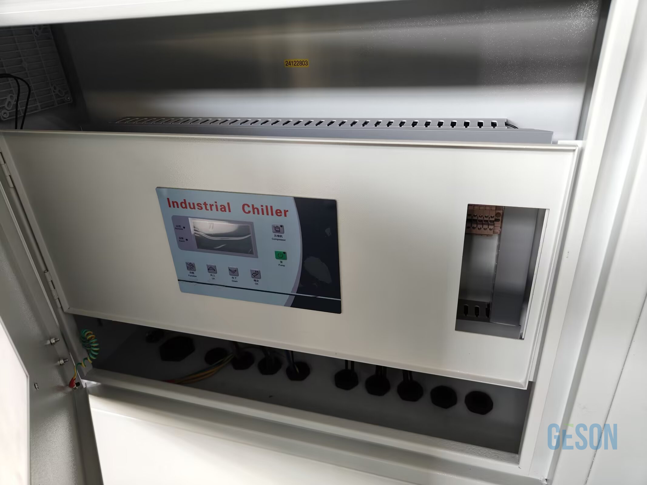 LCD touch screen controller injection molding chiller
